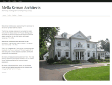 Tablet Screenshot of mellakernanarchitects.com